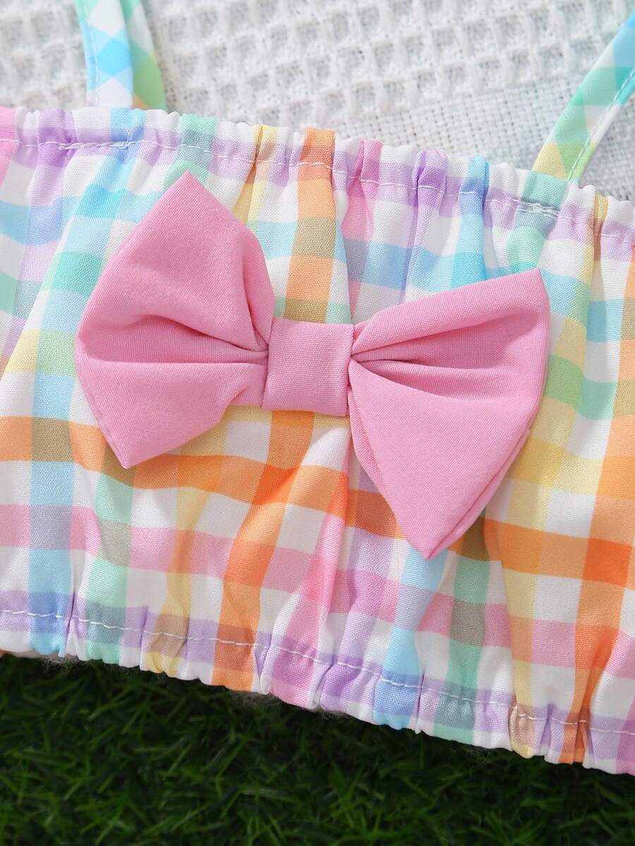 Sleeveless Strawberry Floral Top & Ruffle Skirt 3-Piece Set for Toddler Girls