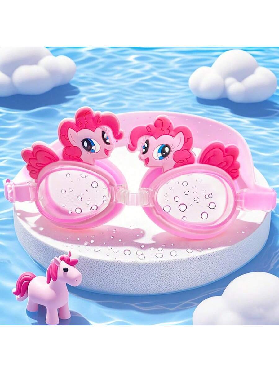 Kids Cartoon Swim Goggles Anti Fog Waterproof Swimming Glasses for Pool and Beach Activities