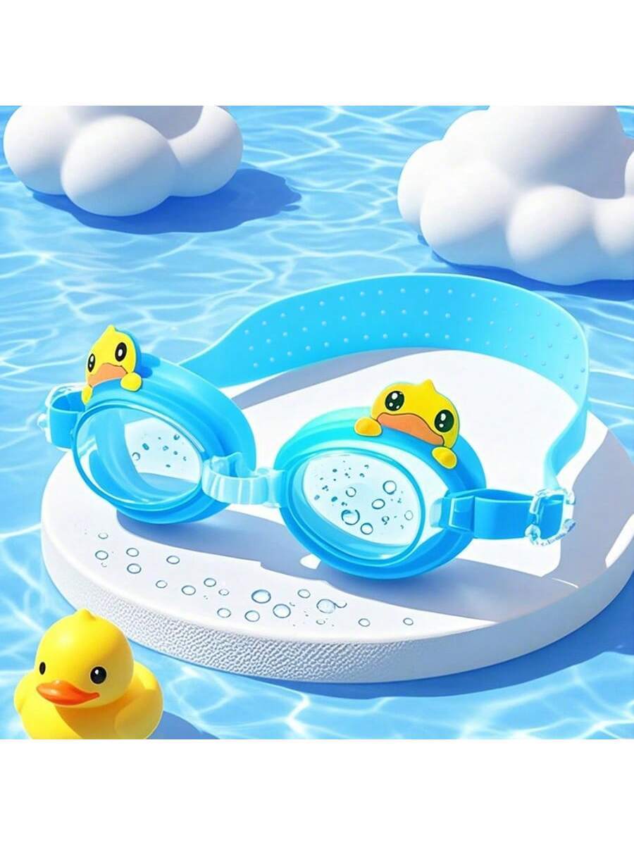 Kids Cartoon Swim Goggles Anti Fog Waterproof Swimming Glasses for Pool and Beach Activities