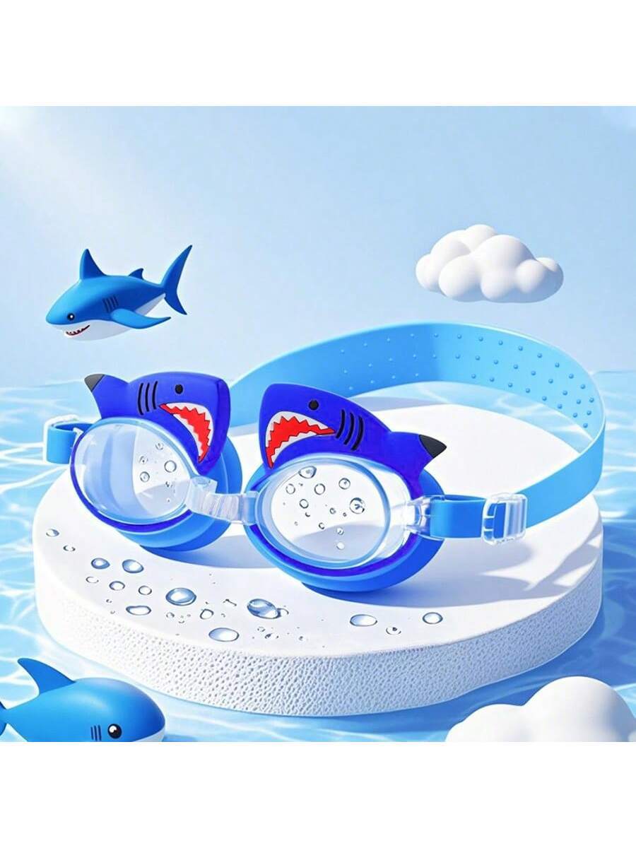 Kids Cartoon Swim Goggles Anti Fog Waterproof Swimming Glasses for Pool and Beach Activities