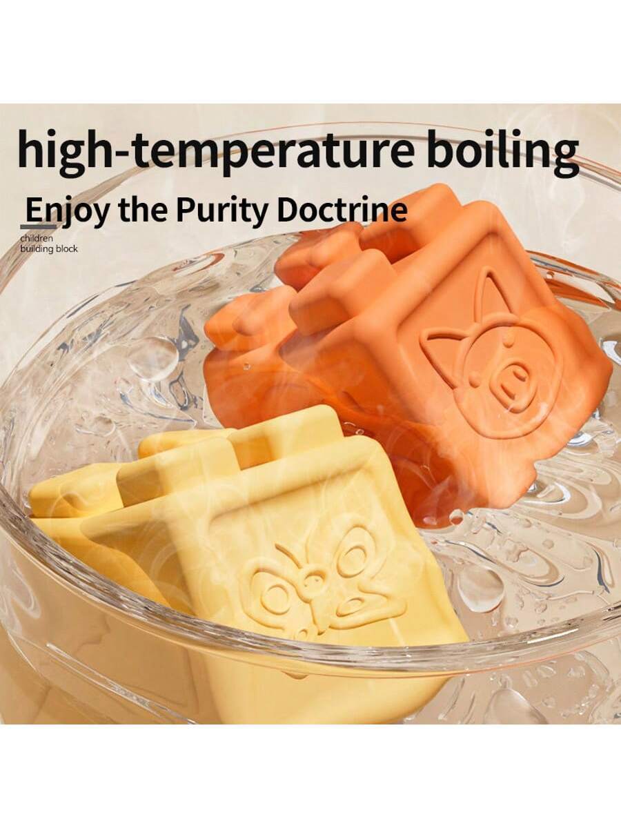 Soft Baby Building Blocks – Large Chewable Teething & Early Learning Toy