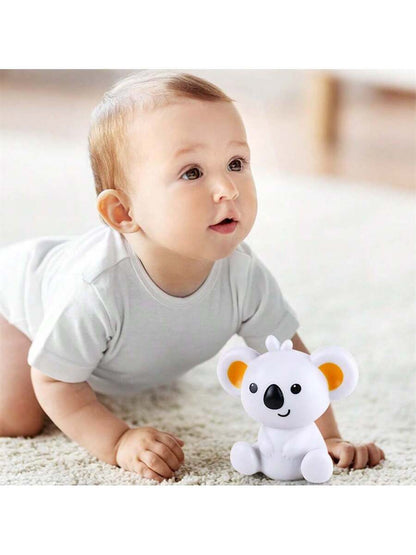 Baby Sensory Learning Toy Set – Soft Number Blocks, Animal Bowling Balls & Rainbow Stacking Rings