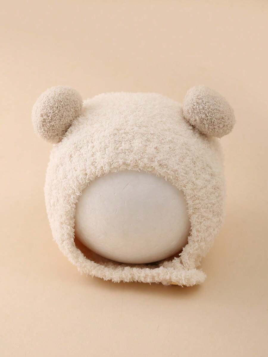 Plush Winter Beanie Hat for Cute Warm Daily Wear