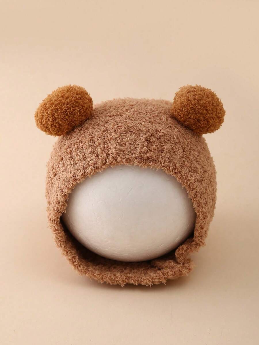 Plush Winter Beanie Hat for Cute Warm Daily Wear