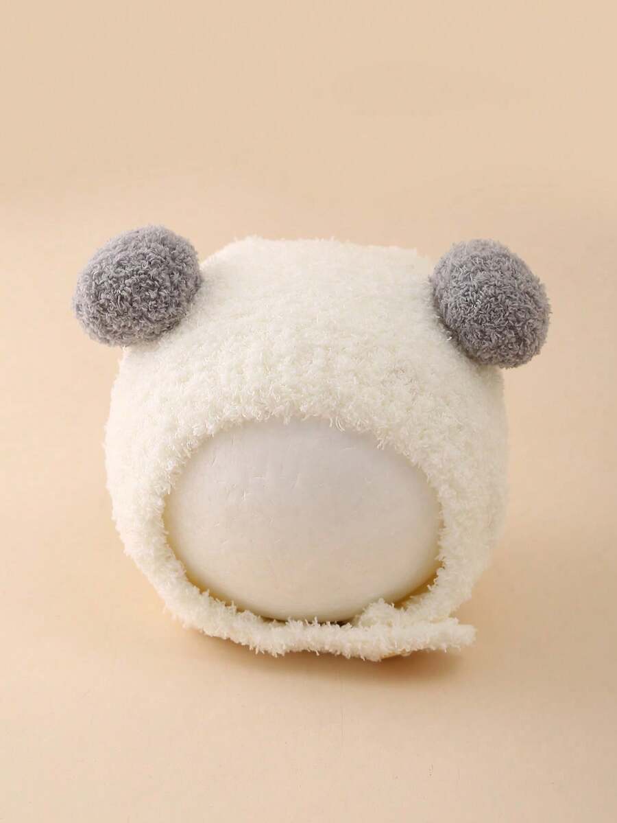 Plush Winter Beanie Hat for Cute Warm Daily Wear