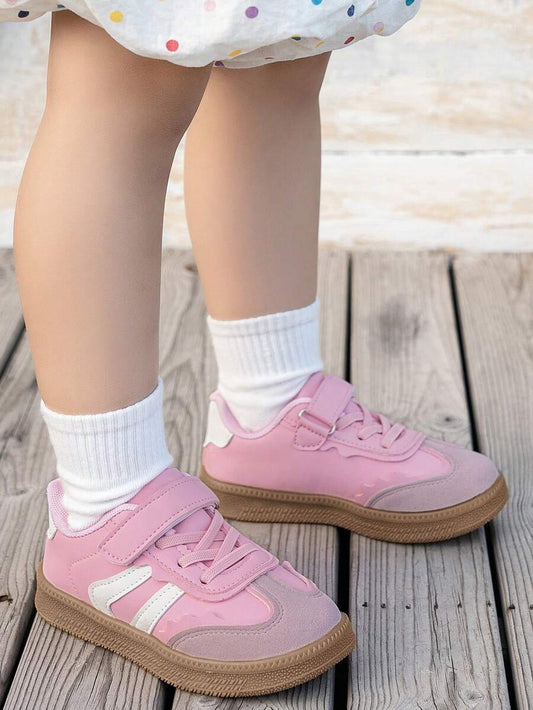 Girls Casual Retro Sneakers for Sports and Daily Wear