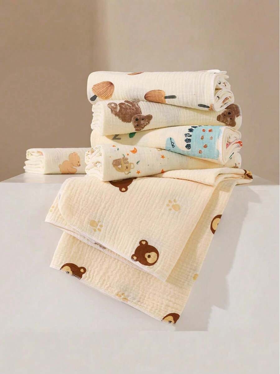 Baby Muslin Swaddle Blanket Lightweight Chiffon Newborn Receiving Blanket Windproof Baby Wrap