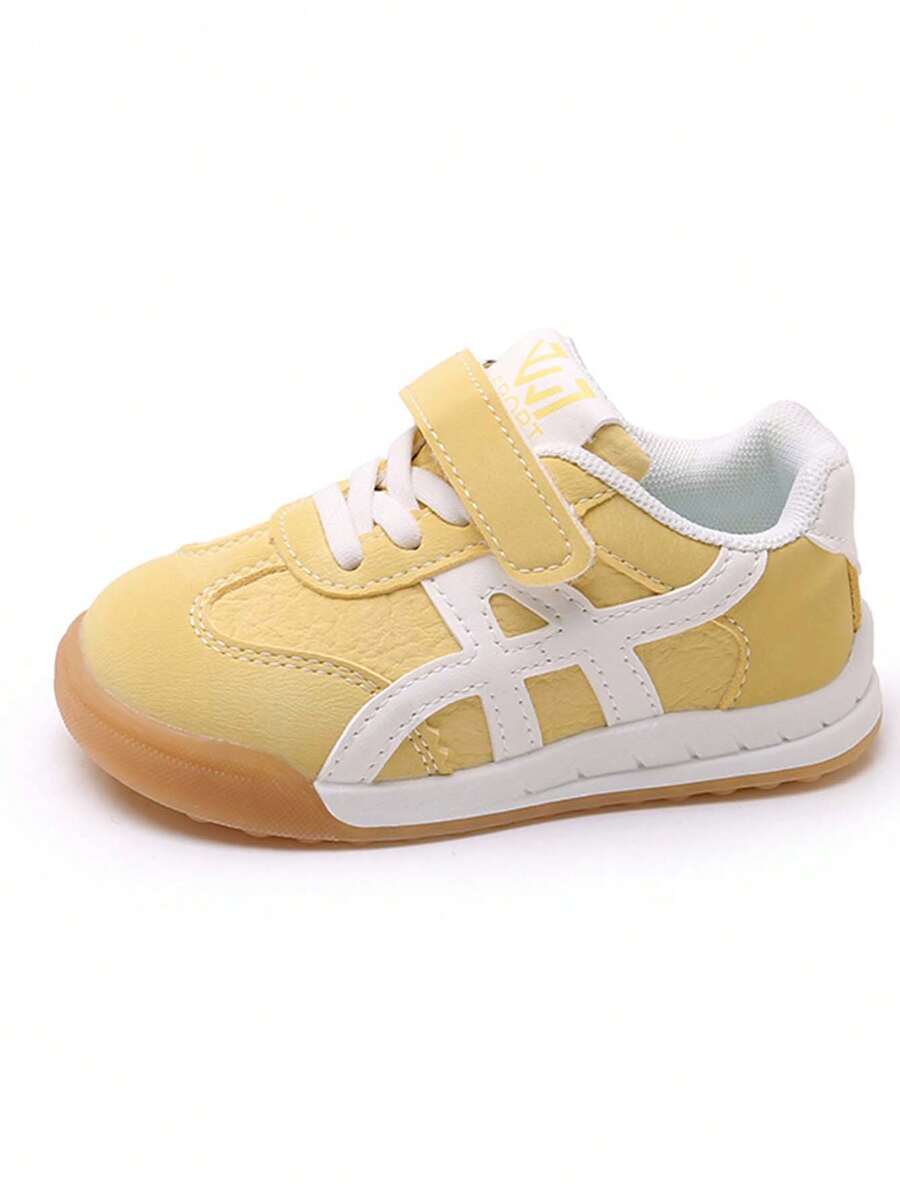Unisex Kids Low-Top Casual Sneakers - Non-Slip Wear-Resistant Walking Shoes for All Seasons