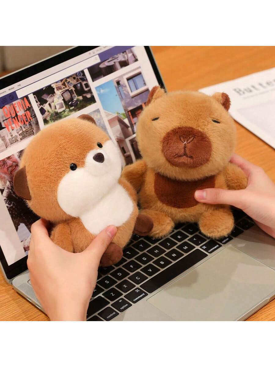 Cute Plush Animal Toys Bear Rabbit Elephant Sheep Stuffed Doll for Gifts and Home Decor