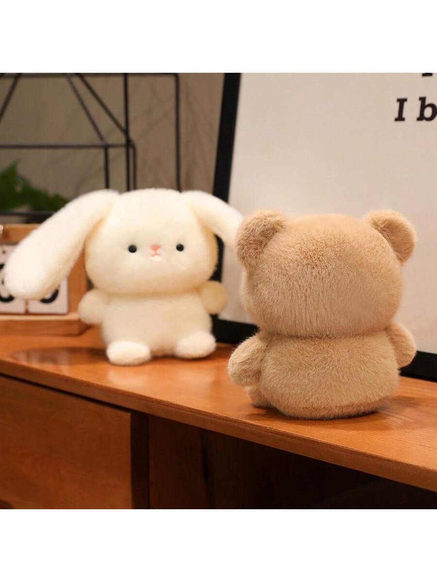 Cute Plush Animal Toys Bear Rabbit Elephant Sheep Stuffed Doll for Gifts and Home Decor