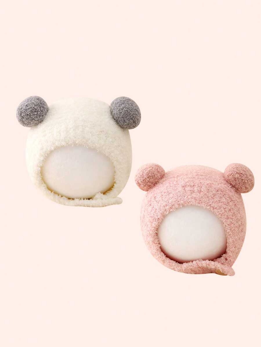 Plush Winter Beanie Hat for Cute Warm Daily Wear