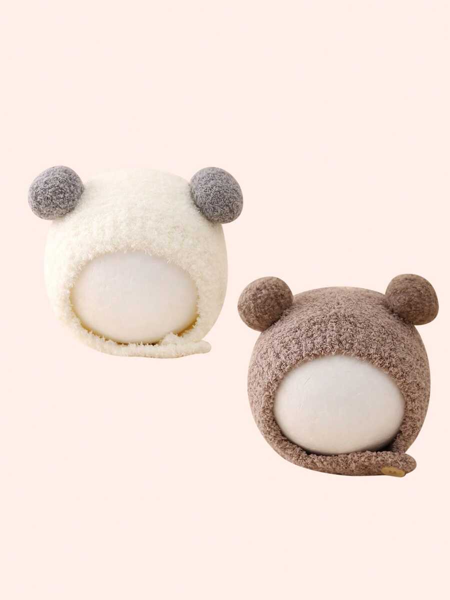 Plush Winter Beanie Hat for Cute Warm Daily Wear
