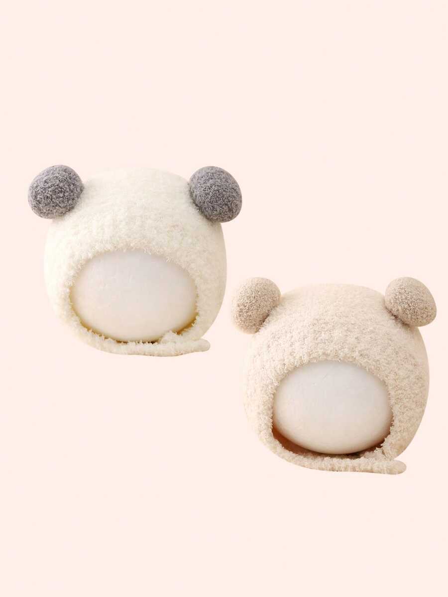 Plush Winter Beanie Hat for Cute Warm Daily Wear