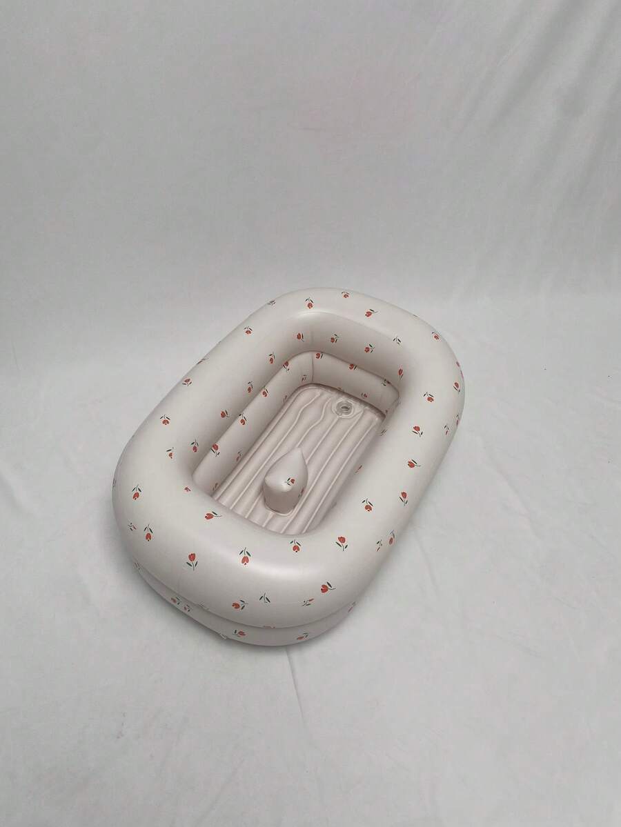 Portable Inflatable Baby Bathtub Foldable PVC Bath Tub Travel Bath Pool for Infants and Toddlers