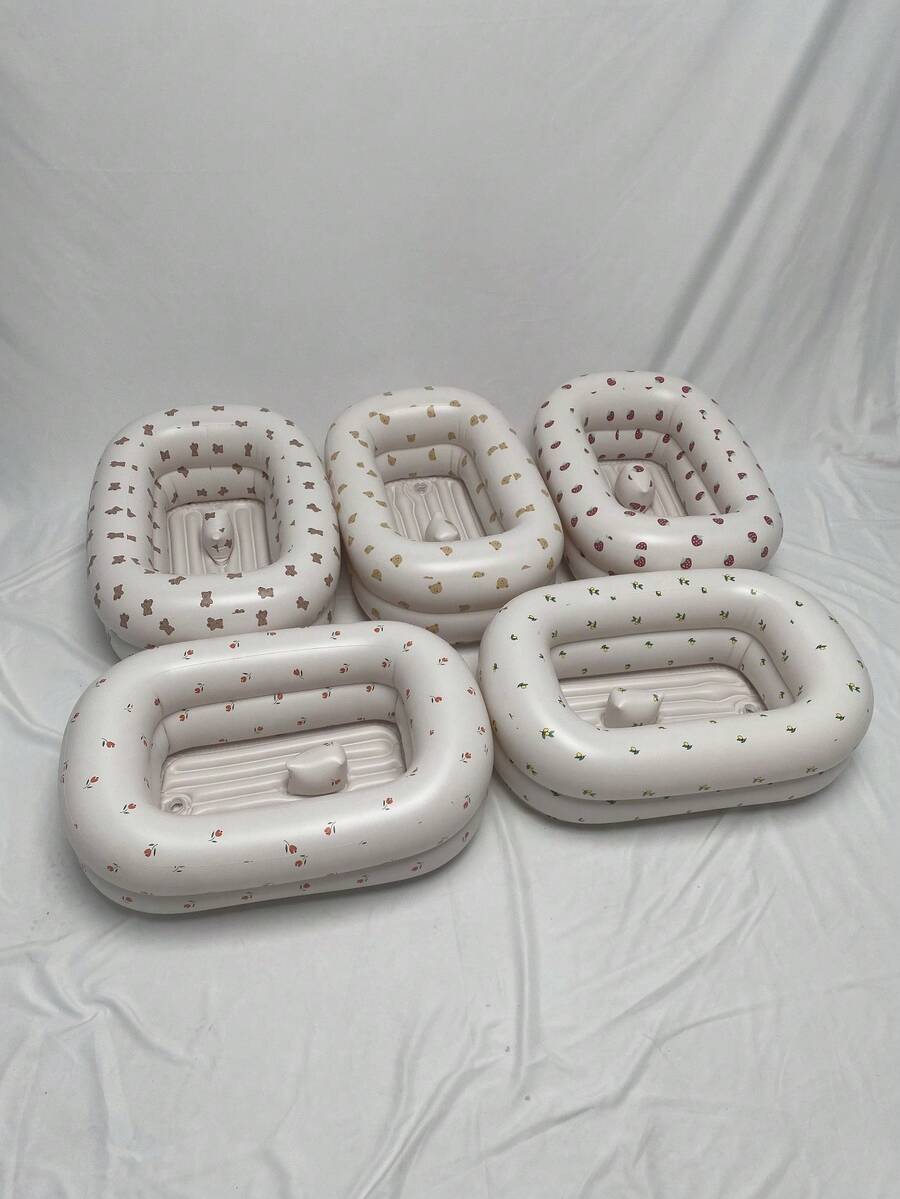 Portable Inflatable Baby Bathtub Foldable PVC Bath Tub Travel Bath Pool for Infants and Toddlers