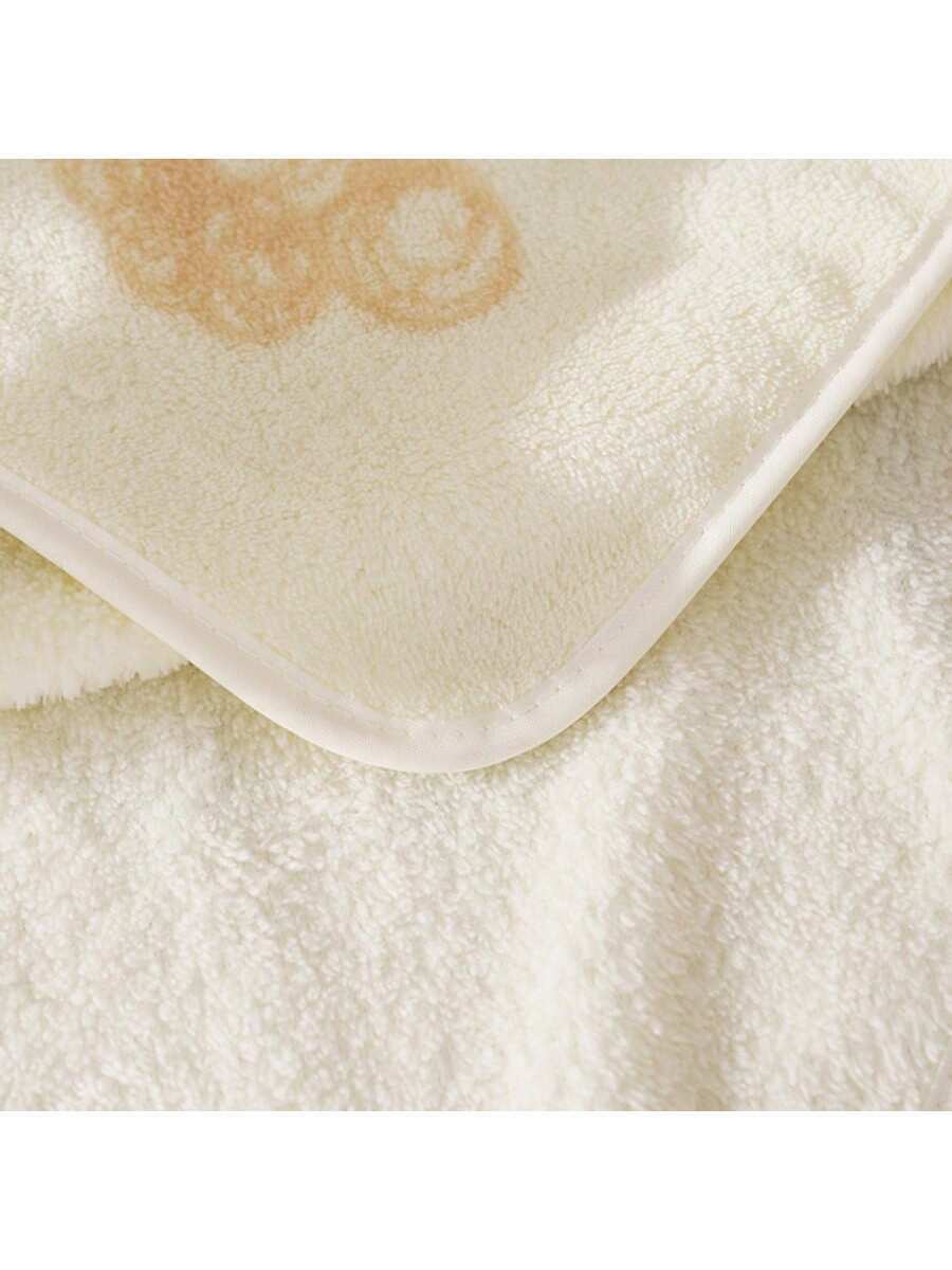 Baby Coral Fleece Blanket Soft Absorbent Newborn Swaddle Receiving Blanket for Infants 0-12 Months