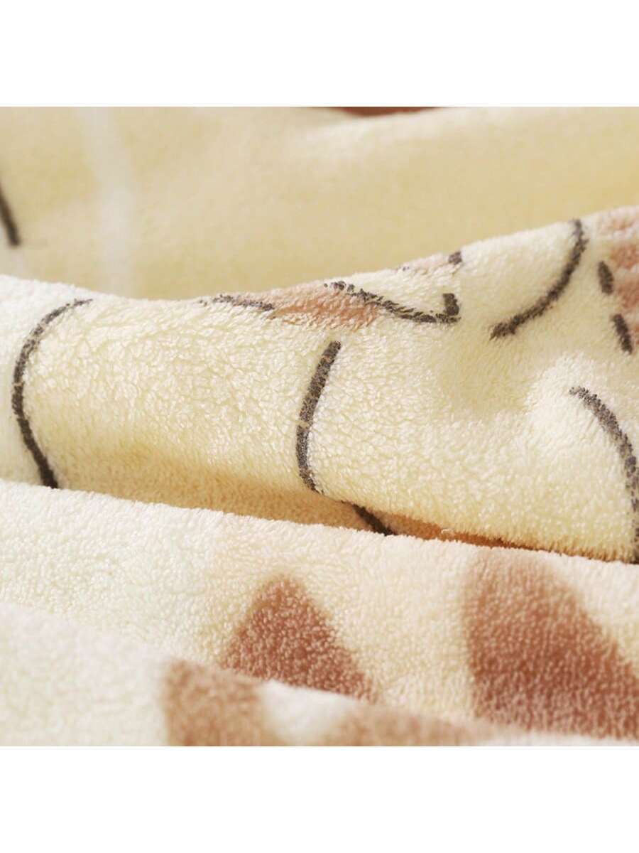 Baby Coral Fleece Blanket Soft Absorbent Newborn Swaddle Receiving Blanket for Infants 0-12 Months