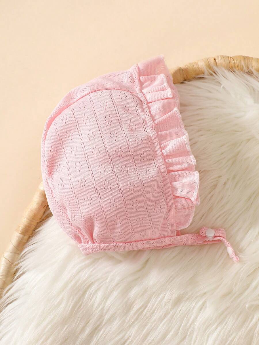 Newborn Baby Girl Pink Hooded Jumpsuit – Sweet & Cozy
