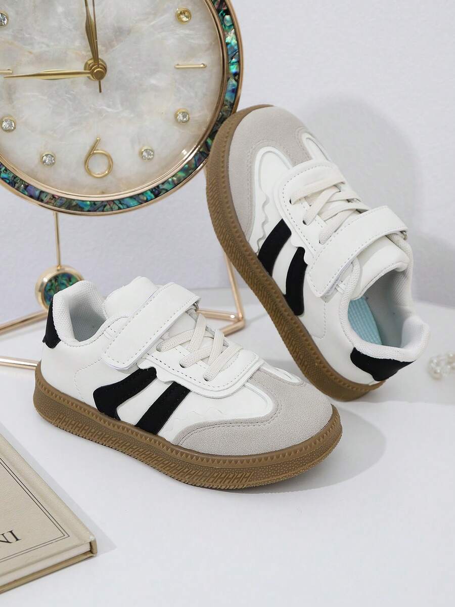 Children's Leather Casual Sneakers – Soft Bottom & Versatile, Comfortable Flat Shoes & Toddler Loafers