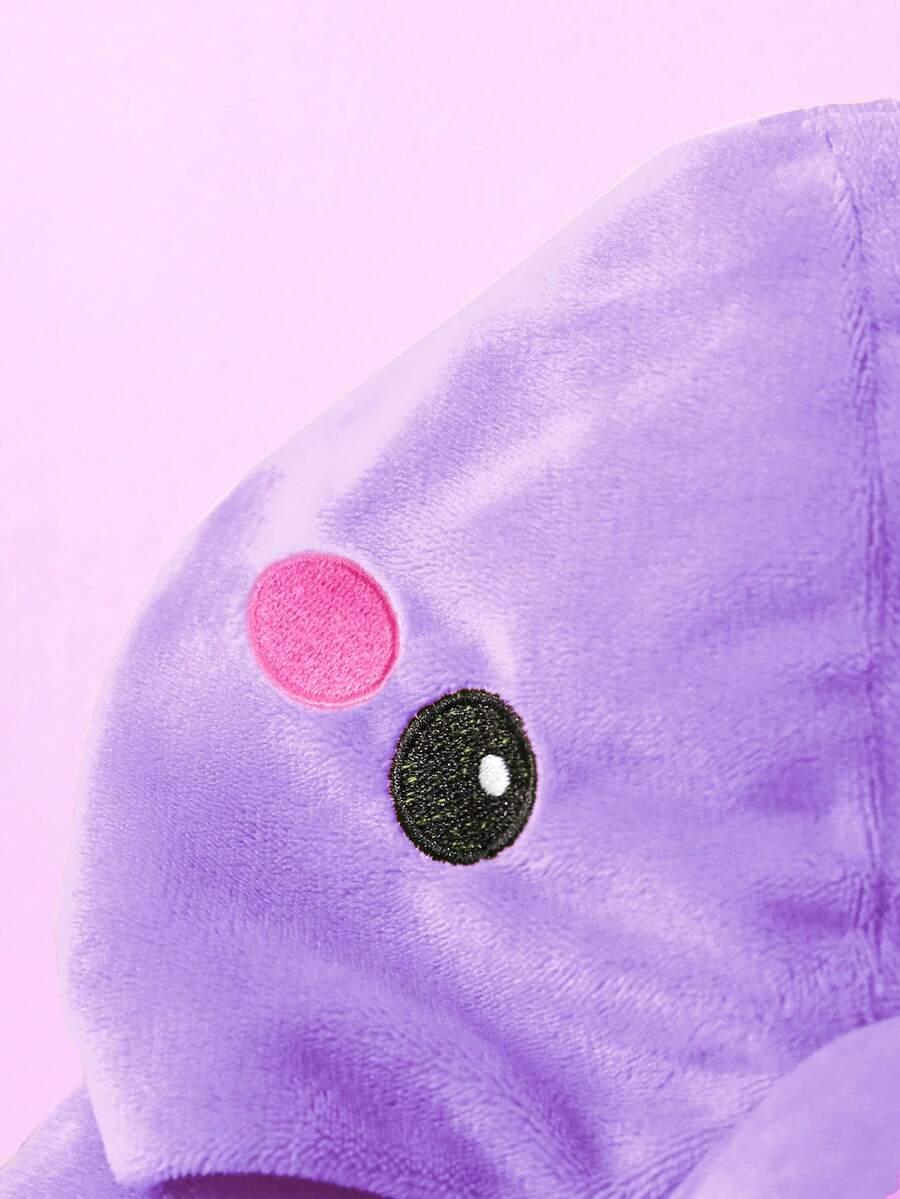 Plush 3D Dinosaur Jumpsuit for Cute Autumn and Winter Daily Wear