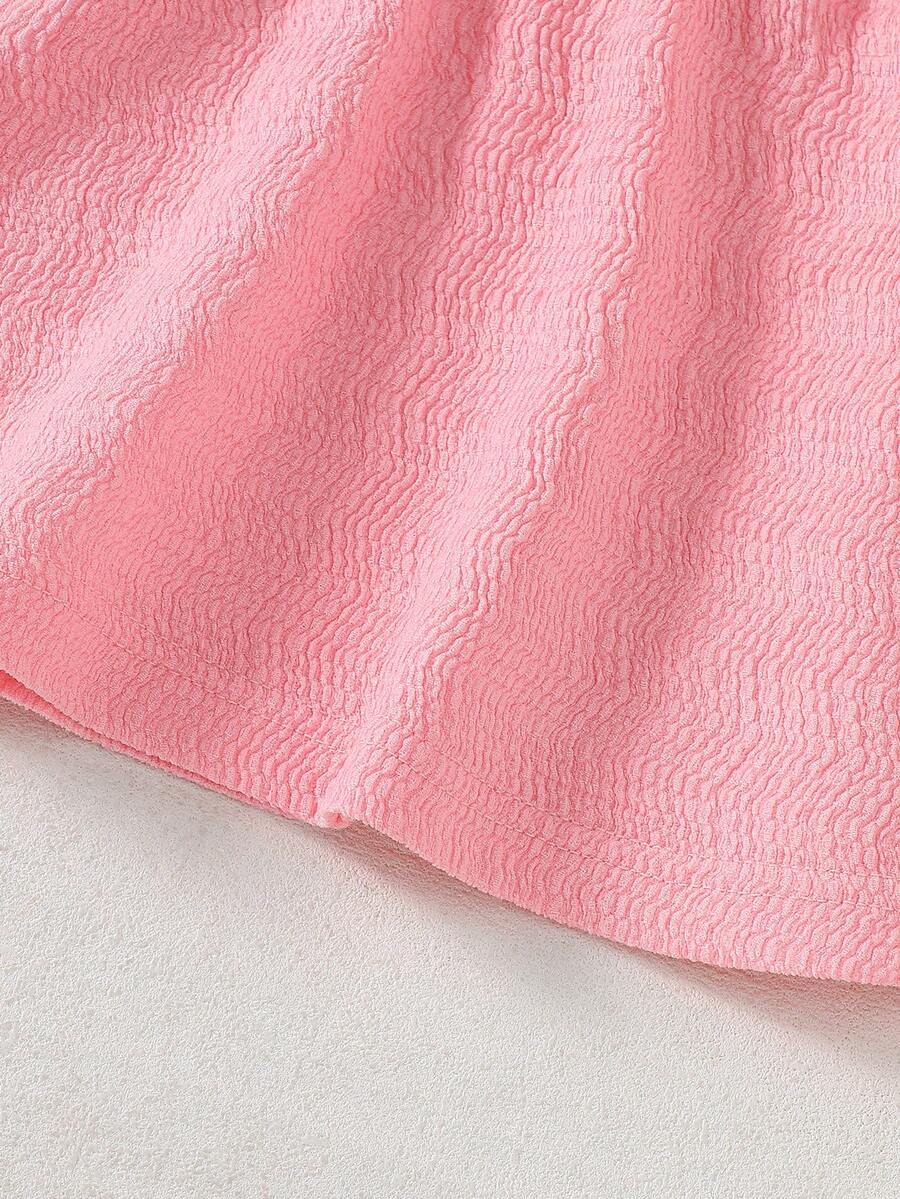 Newborn Pink Bow Dress & Headband Set - Sweet Princess Style Outfit