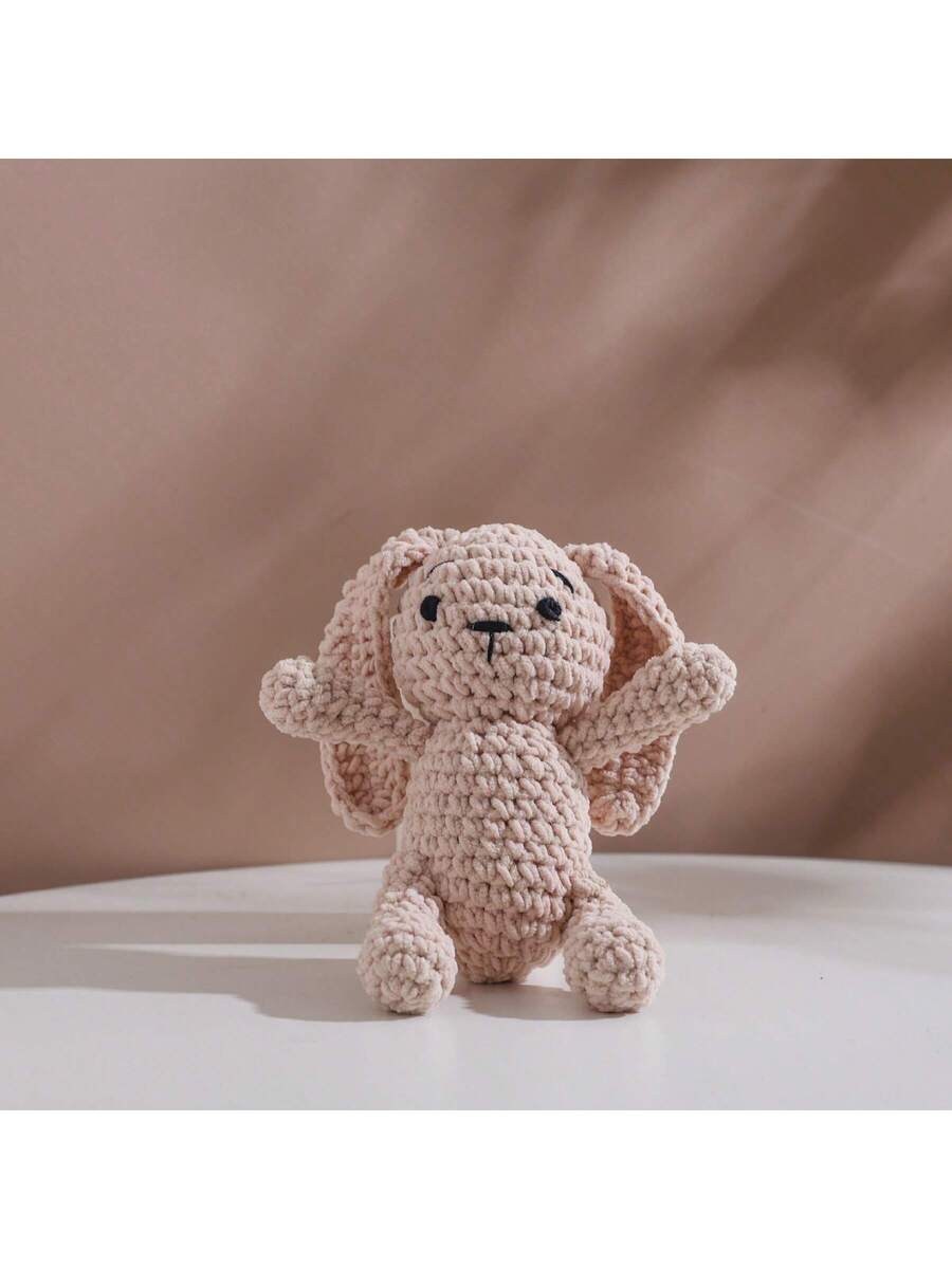 Handmade Woven Baby Rattle Toys Animal Shaped Interactive Gift Set