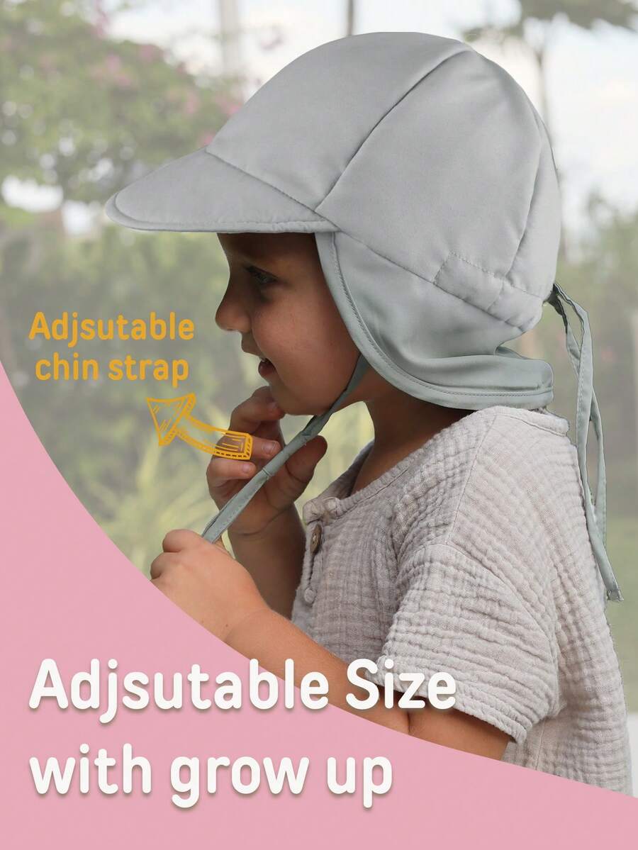 Baby Sun Hat Set UPF 50+ UV Protection Toddler Bucket Hat for Boys and Girls