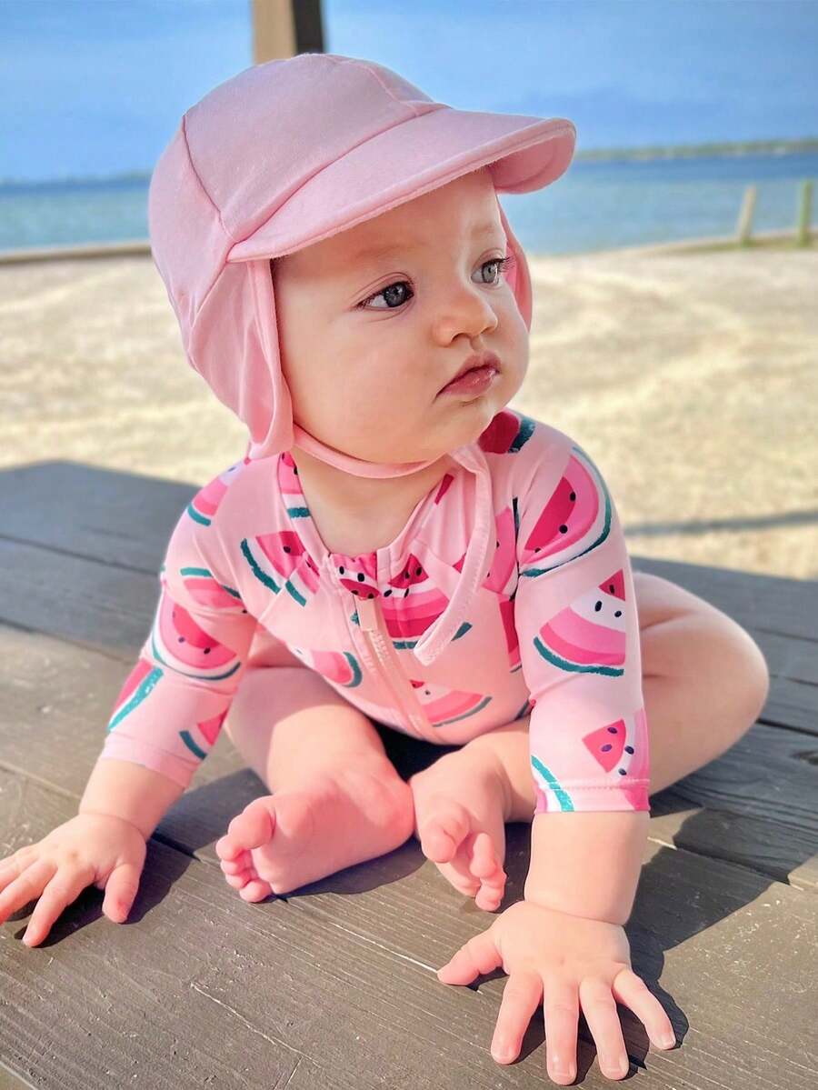Baby Sun Hat Set UPF 50+ UV Protection Toddler Bucket Hat for Boys and Girls