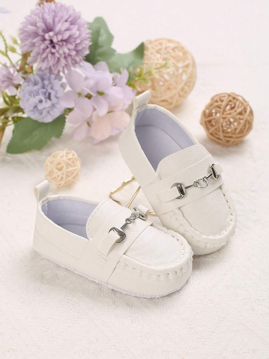 Infant PU Leather Casual Flat Shoes - Soft Sole Spring Autumn Footwear 0-1Y
