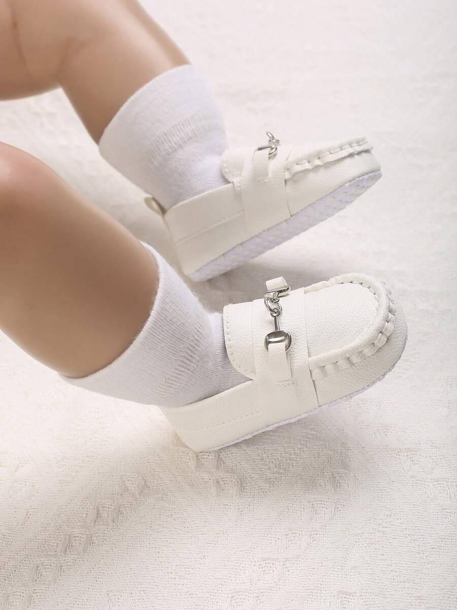 Infant PU Leather Casual Flat Shoes - Soft Sole Spring Autumn Footwear 0-1Y