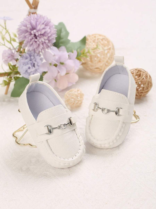 Infant PU Leather Casual Flat Shoes - Soft Sole Spring Autumn Footwear 0-1Y