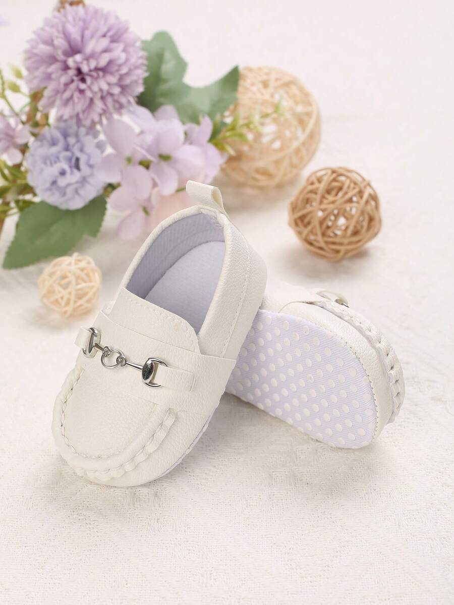 Infant PU Leather Casual Flat Shoes - Soft Sole Spring Autumn Footwear 0-1Y