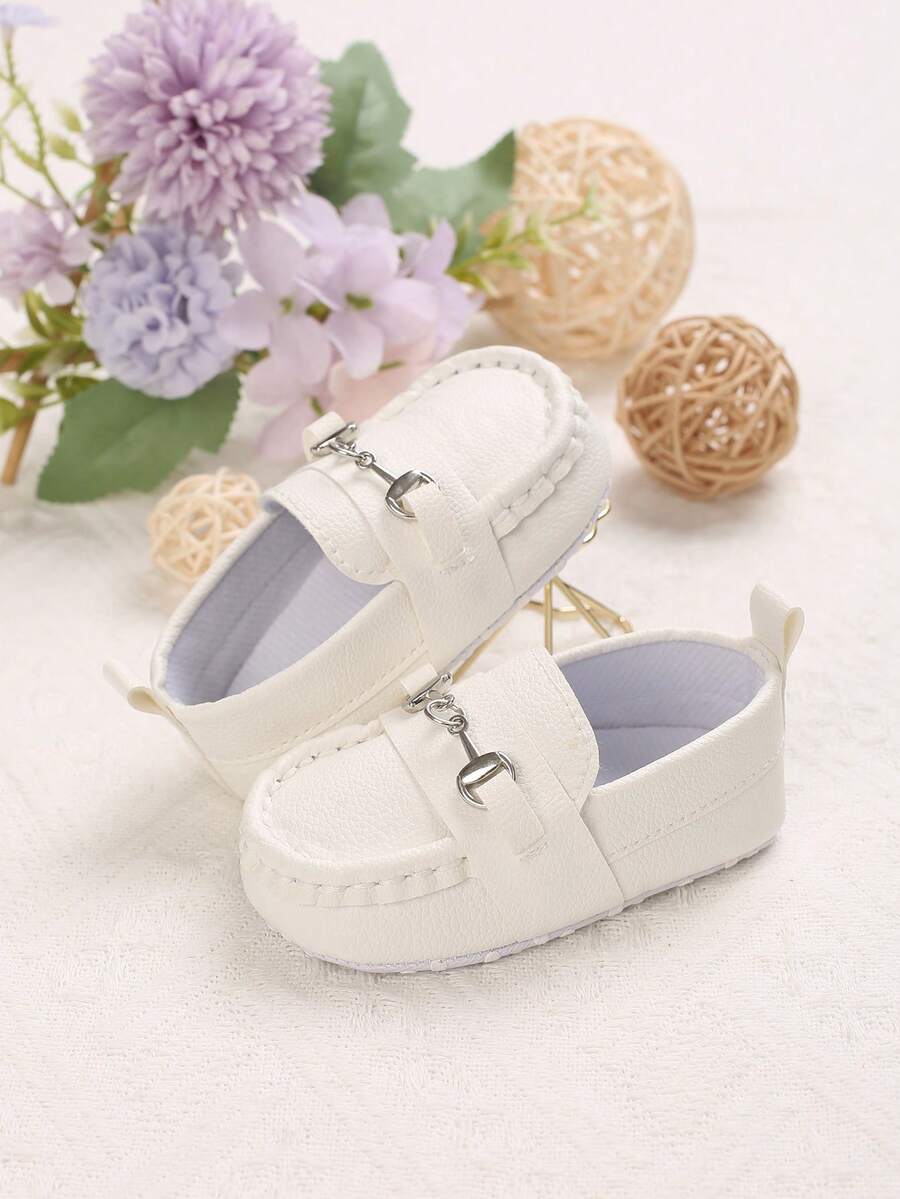 Infant PU Leather Casual Flat Shoes - Soft Sole Spring Autumn Footwear 0-1Y