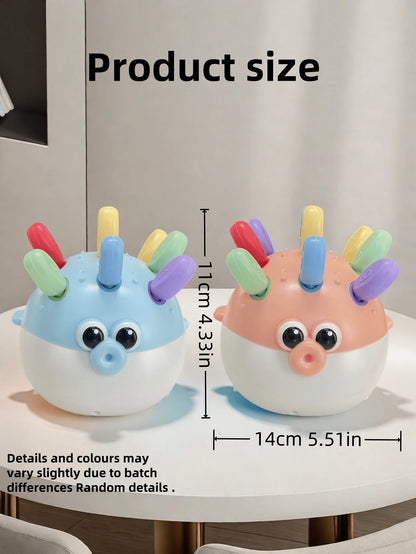 Montessori Hedgehog Stacking & Sorting Toy – Fine Motor Learning Game for Toddlers
