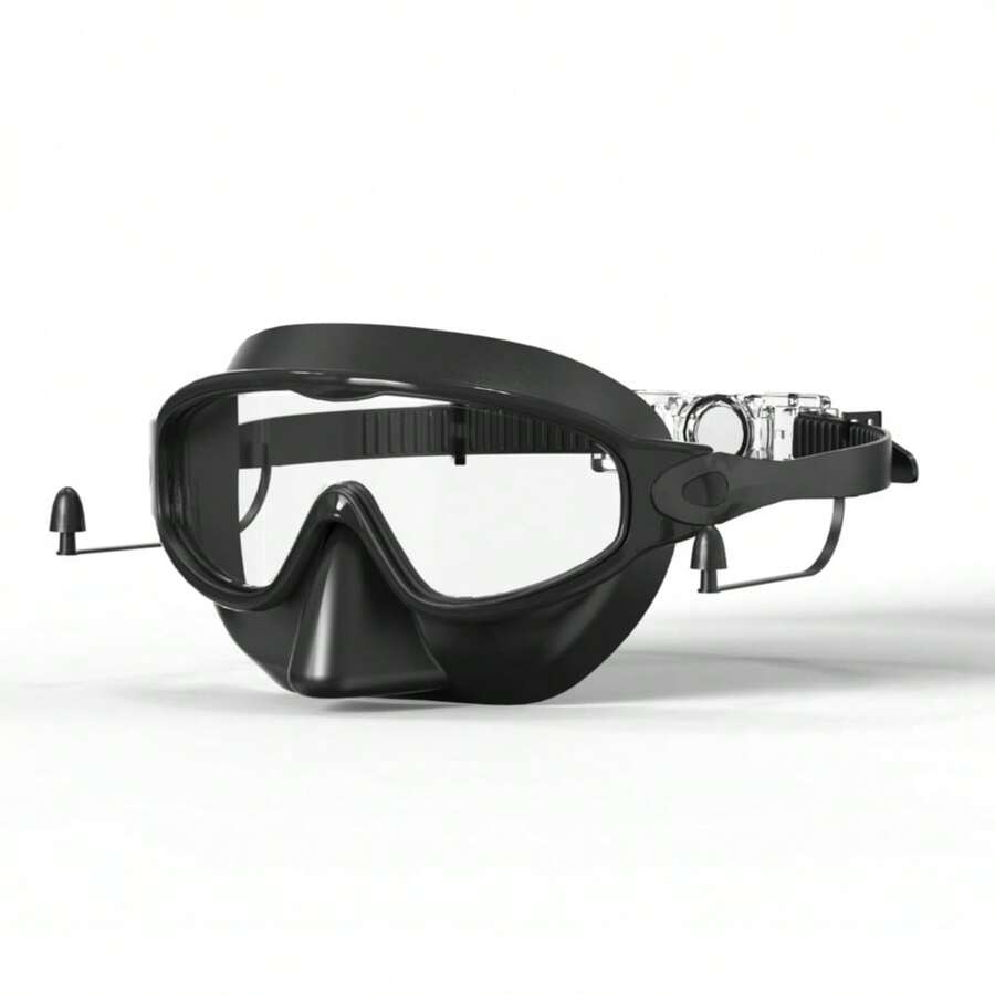 Kids Anti Fog Swimming Goggles with Nose Clip Waterproof Swim Glasses for Children Ages 4-15