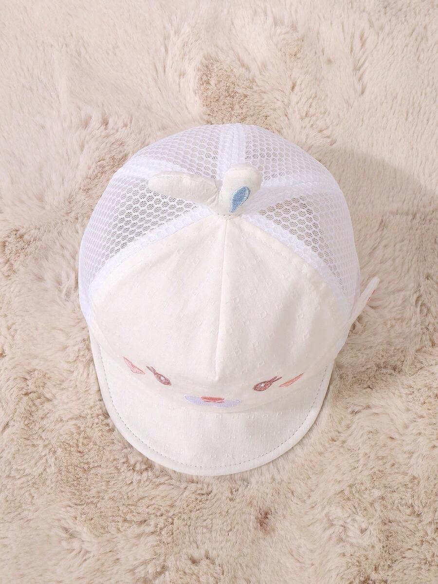 Baby Baseball Cap with Cute Ear Decor for Outdoor Daily Wear