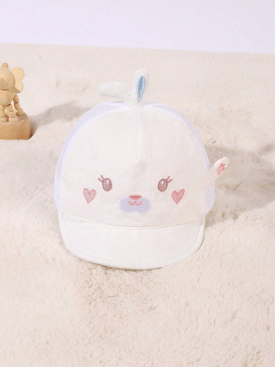Baby Baseball Cap with Cute Ear Decor for Outdoor Daily Wear
