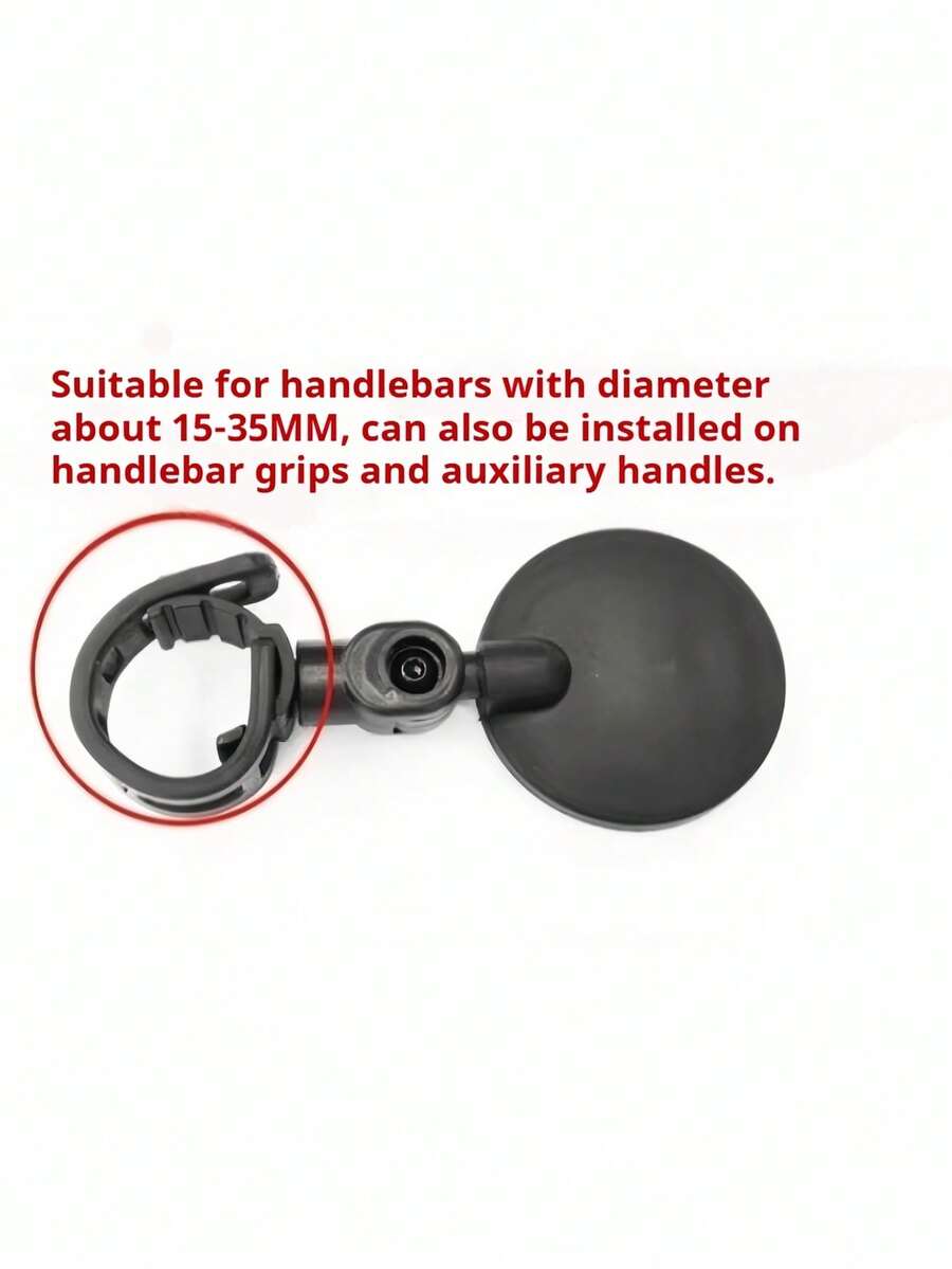 2pcs Portable Stroller Rearview Mirror Universal Baby Safety Mirror for Stroller and Pram