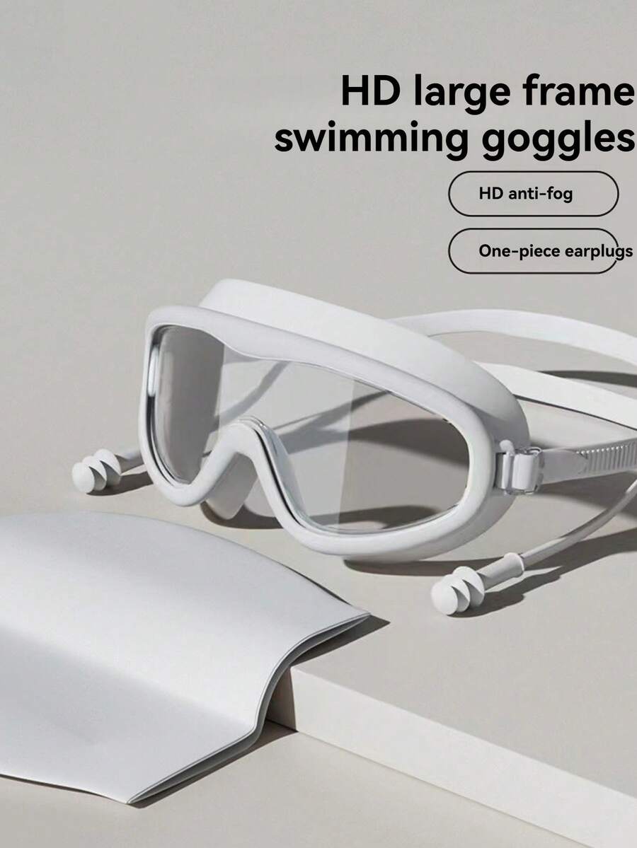 Anti-Fog Waterproof Swimming Goggles, HD Swim Glasses for Pool and Beach