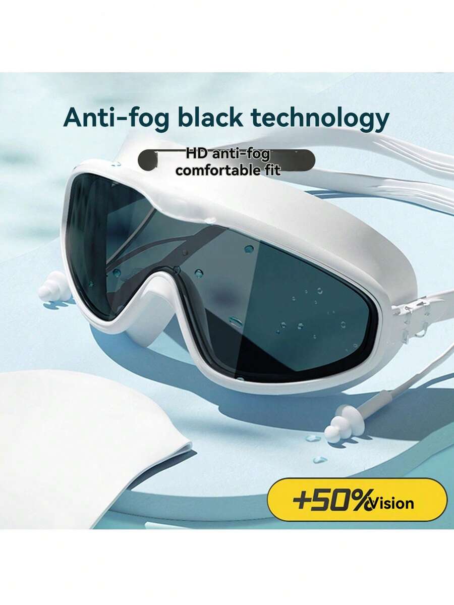 Anti-Fog Waterproof Swimming Goggles, HD Swim Glasses for Pool and Beach