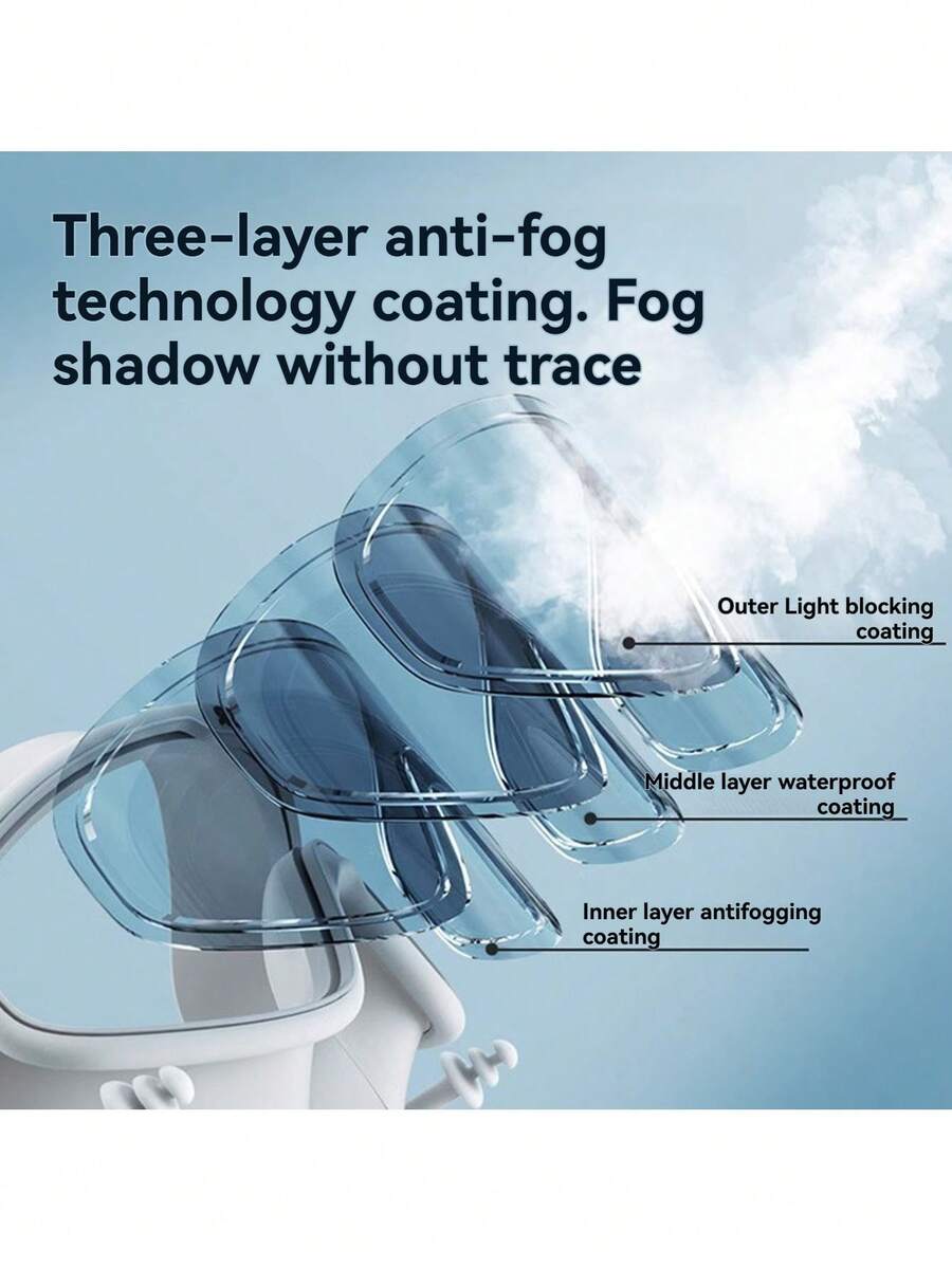 Anti-Fog Waterproof Swimming Goggles, HD Swim Glasses for Pool and Beach