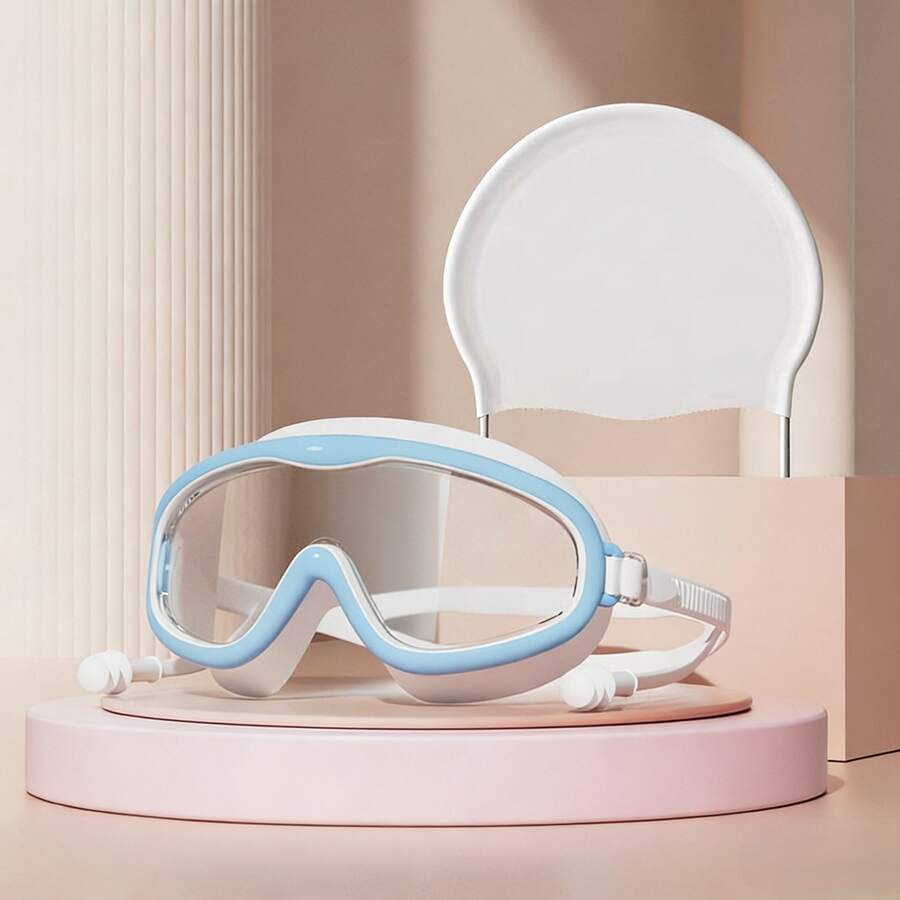 Anti-Fog Waterproof Swimming Goggles, HD Swim Glasses for Pool and Beach