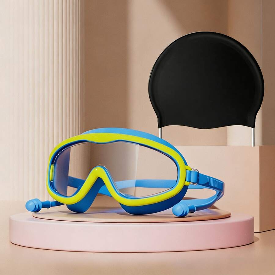 Anti-Fog Waterproof Swimming Goggles, HD Swim Glasses for Pool and Beach