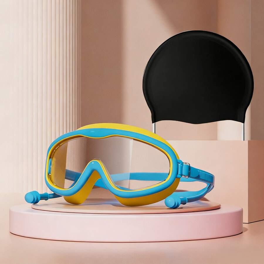 Anti-Fog Waterproof Swimming Goggles, HD Swim Glasses for Pool and Beach