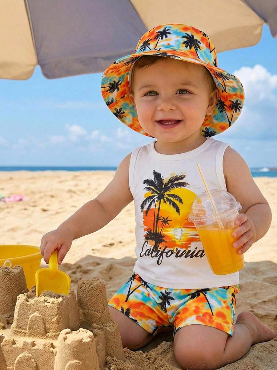 Infant Boys 3T Swim Suit and Surf Outfit Set for Summer