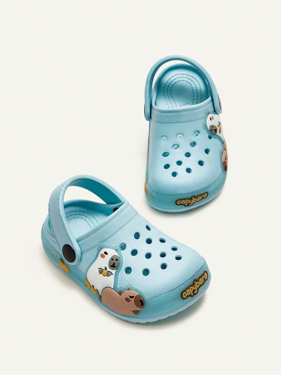 Unisex Green Dinosaur Sandals – Lightweight & Breathable, Cozy Pixies Summer Fashion Cartoon Shoes for Kids