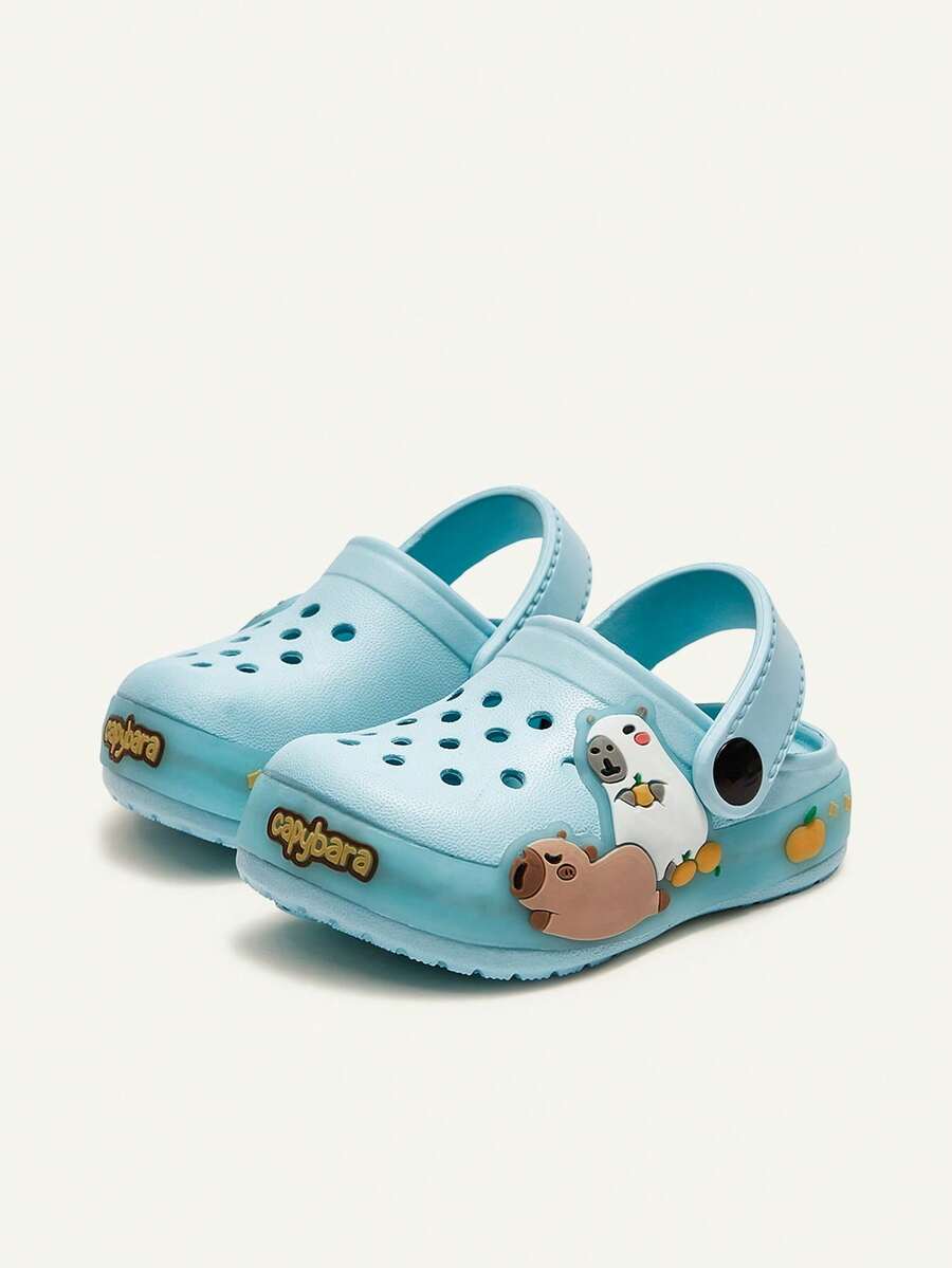 Unisex Green Dinosaur Sandals – Lightweight & Breathable, Cozy Pixies Summer Fashion Cartoon Shoes for Kids