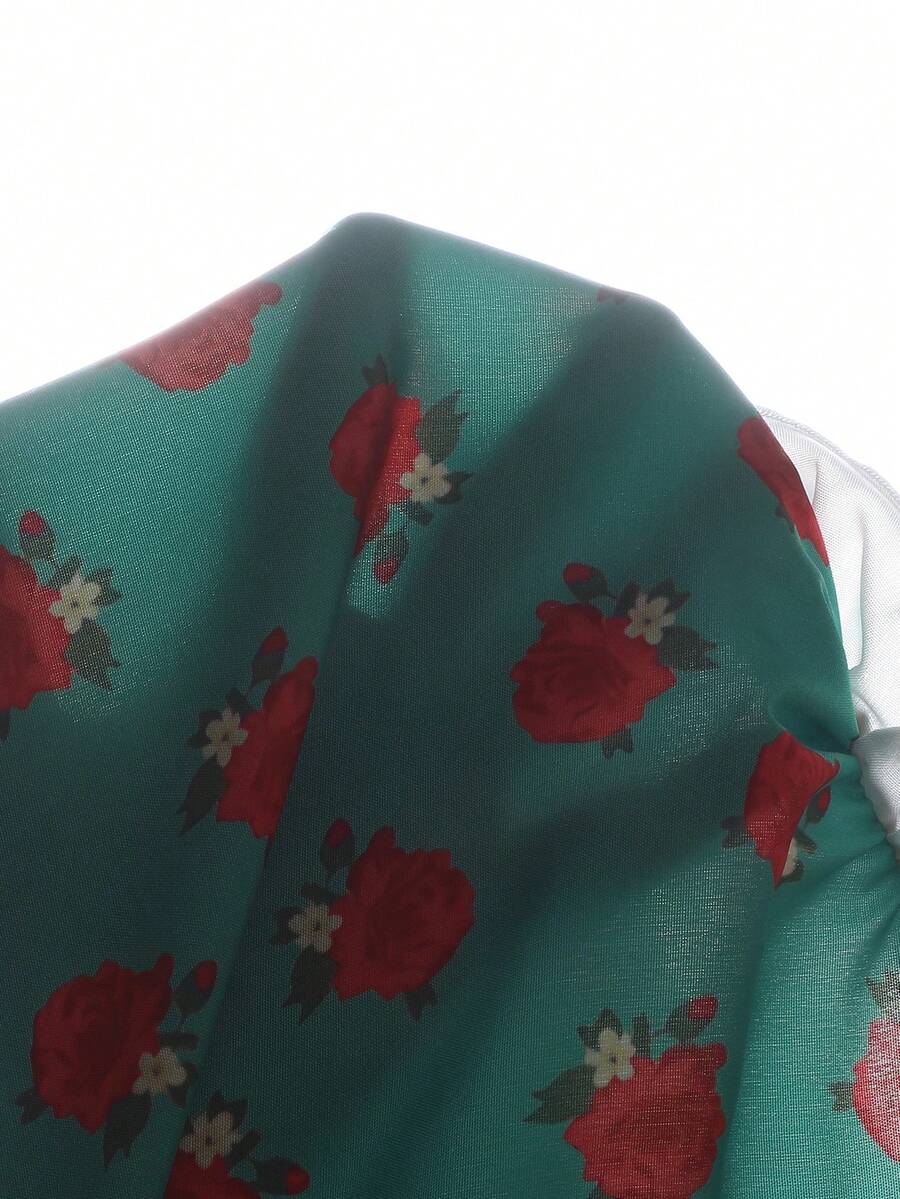 Baby Embroidered Puff Sleeve Dress for Cute Summer Outings and Photoshoots