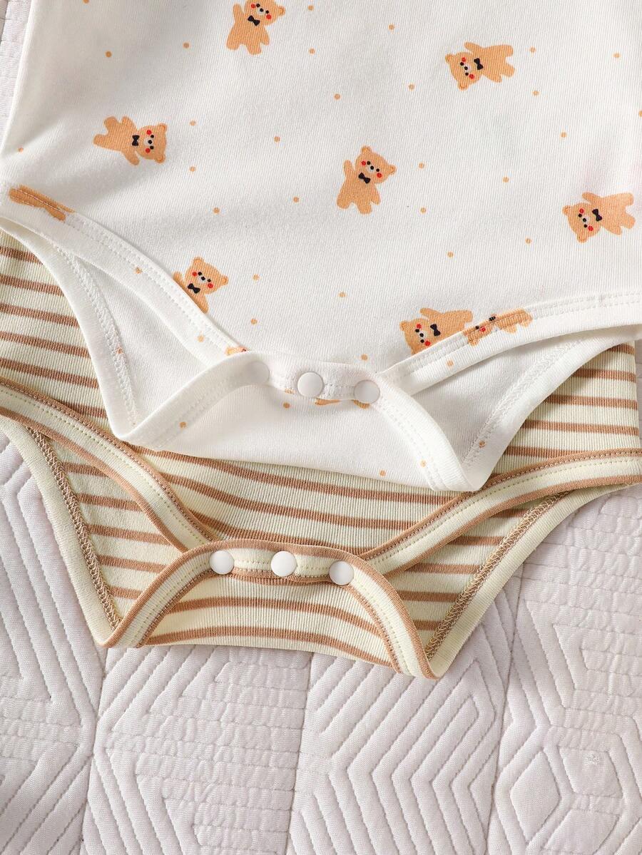 Baby Lion Print Romper and Shorts Set for Daily Wear and Photoshoots