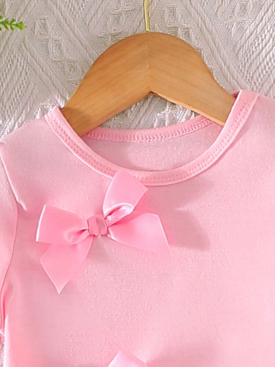 Pride Rainbow Short Sleeve Top & Shorts Set for Toddler Girls